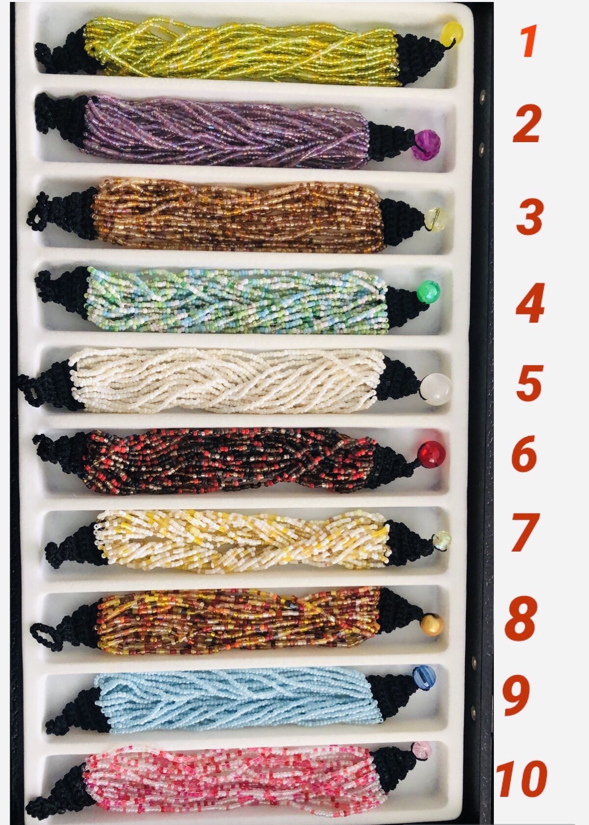 Bracelet Handmade Thailand Beaded Gifts - Choose Your Color $10 Each