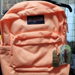 Jansport Backpack New With Tags Peach Color