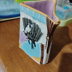 Majolica American Eureka Pitcher