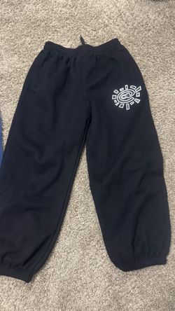 ADWYSD Black Cuffed Sweatpants