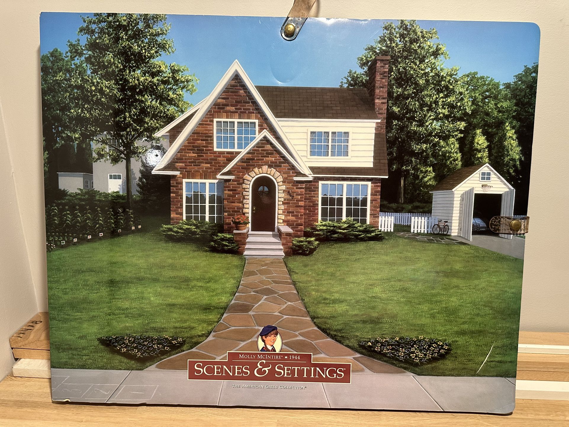 American Girl, Molly‘S Scenes And Settings Board