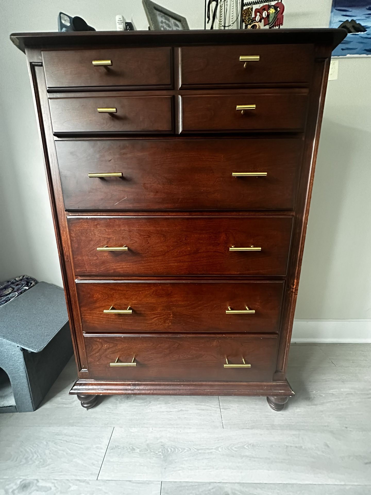 Refurbished Cherry Wood Dresser
