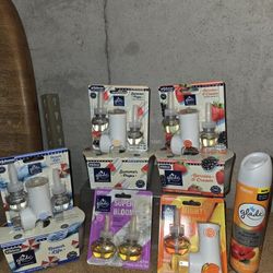 Glade Oils With Warmers, Candles & Spray