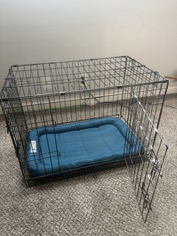 Dog Crate With Kong Mat 🐶
