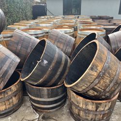 High Quality Whiskey Barrels Planters For Sale 