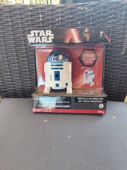 $20.00:: NEW IN BOX R2D2 OXYGEN INFUSED WATER SHOWER HEAD