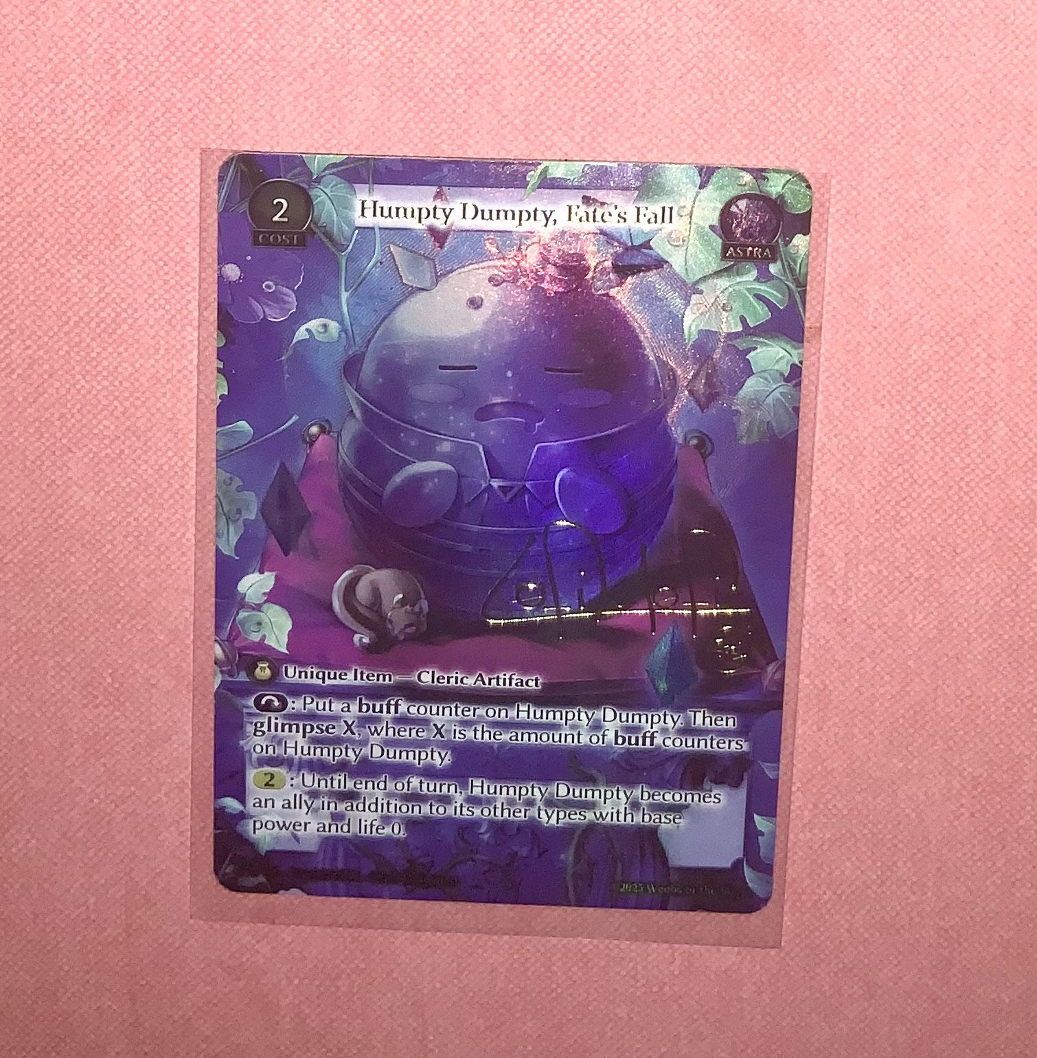 Grand Archive Humpty Dumpty, Fate's Fall (CSR) - Distorted