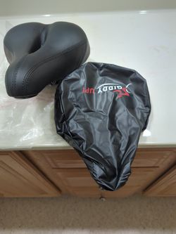 Giddy Up Bike Seat Premium Saddle For Exercise And Road With LED Light