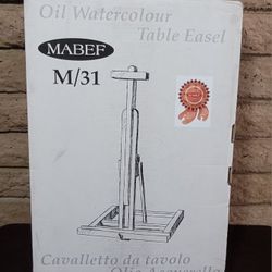 Mabef M/31 Adjustable Beech-Wood Table Easel