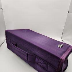 Siveit Purple CD/Dvd/Blue Ray Carry Case Holder - 128 Capacity 