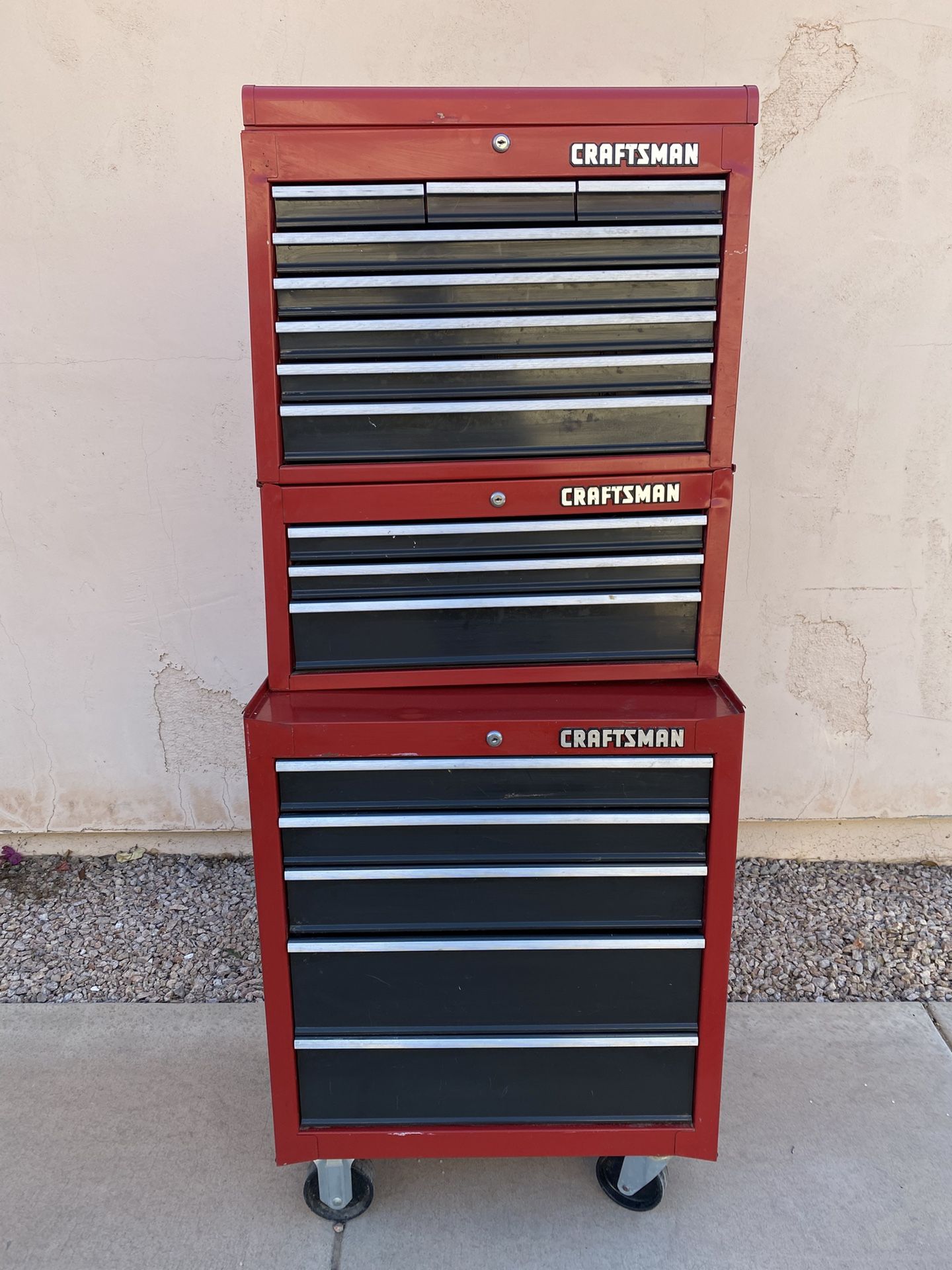 Craftsman Tool Box 65”H 26.5”W 18”D For Sale