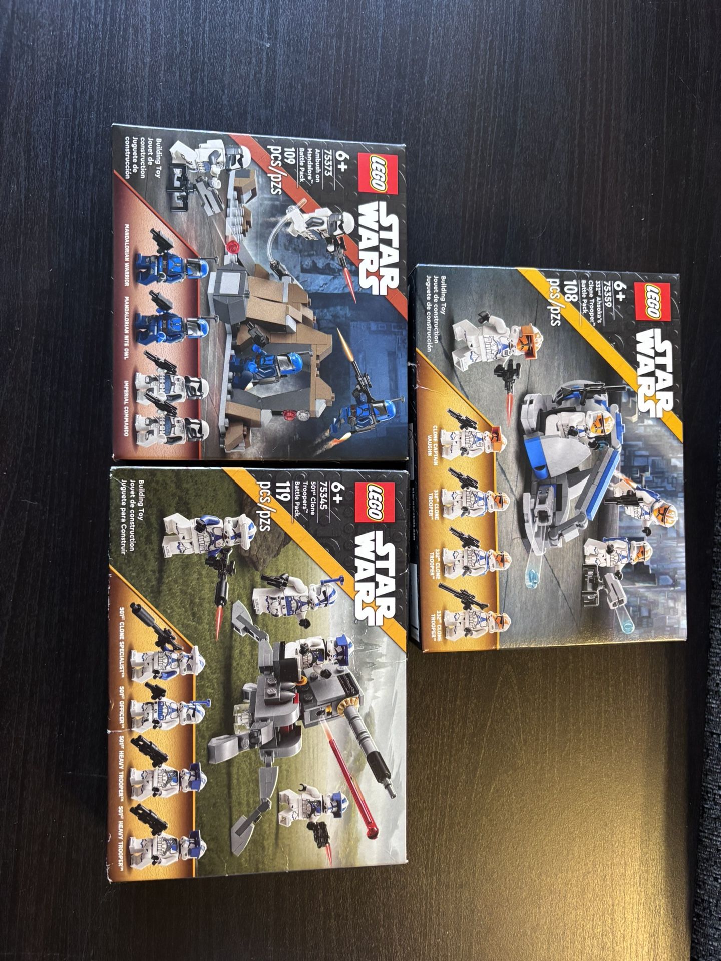 Lego Starwars Battle Packs