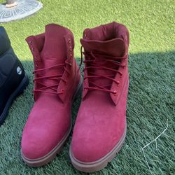 Timberland Red Men Boots
