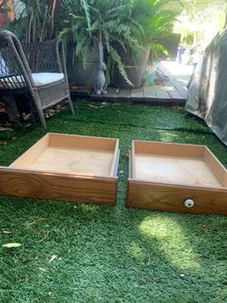 FREE Mahogany and Oak drawers