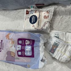 Free newborn diapers with some newborn baby boy clothes