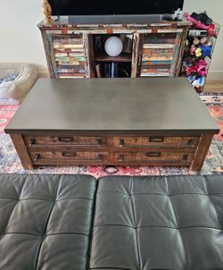 Restoration Hardware Coffee table & 2 Side tables
