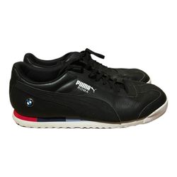  Puma BMW M  Motorsport Roma Mens sneakers size 10.5 black red blue