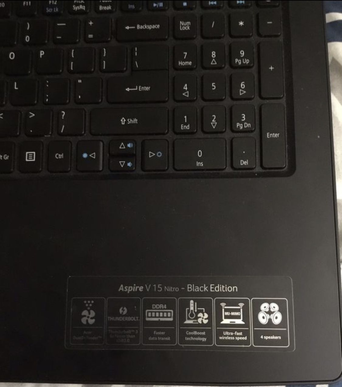 Acre Aspire V15 Nitro Black Edition Gaming Laptop