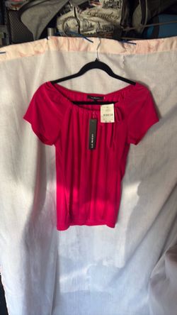 Size large hot pink blouse