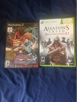 PS2 Yu-Gi-Oh! The Duelists of the Roses + Xbox 360 Assassin’s Creed Brotherhood Bundle