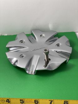 VELOCHE CENTER CAP # W550CAP-NEW WHEELS CHROME FINISH