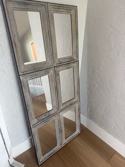 Pottery barn rustic mirror