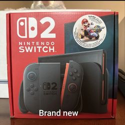 NEVER USED. Nintendo Switch Mario Kart Edition