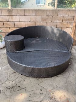 Patio furniture outdoor day bed