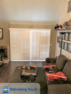 Modern Shutters for a Clean, Updated Home Look - Call/Text 909-681-7003  