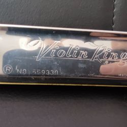 VINTAGE Violin King Harmonica Model No. 559330 YIS Japan Rare Antique