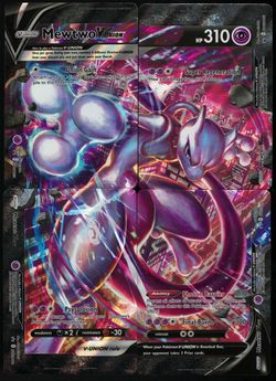 Pokémon Mewtwo V-UNION Black Star Promo Complete 4-Card Set
