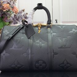 L V Black Travel Bag Brand New 