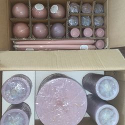 Casa Lumina 39-Piece Lavender Scented Candle Collection - Brand New!