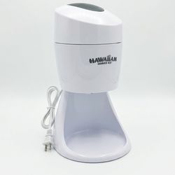 Hawaiian Shaved Ice S900 Machine, Slush Shaver Snow Cone Maker, Hawaii Style, 55 Watts, White