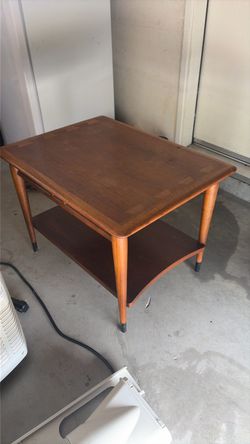 mid century end table