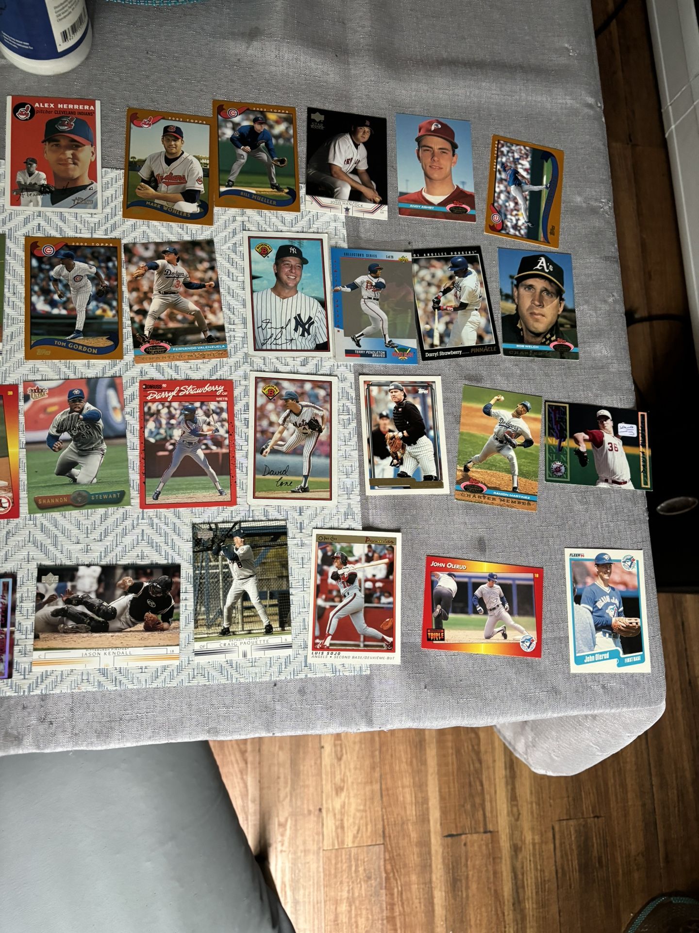 Baseball Cards Set 0f 47 Assorted Vintage Great Condition