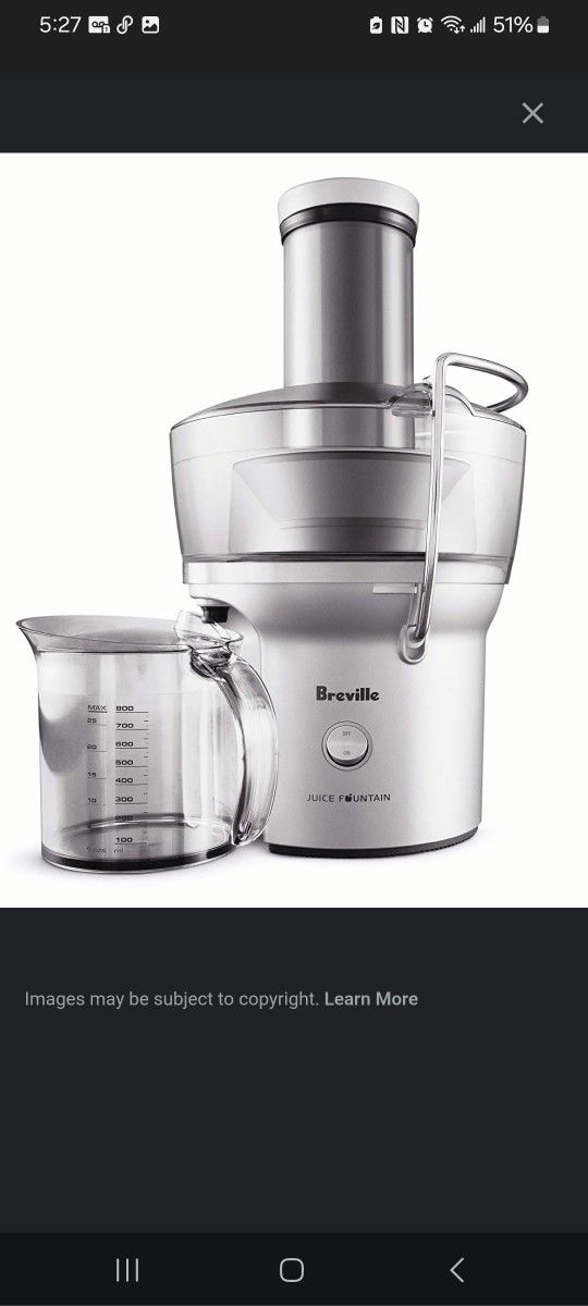 Breville Juice Fountain Compact Juicer (original $110)