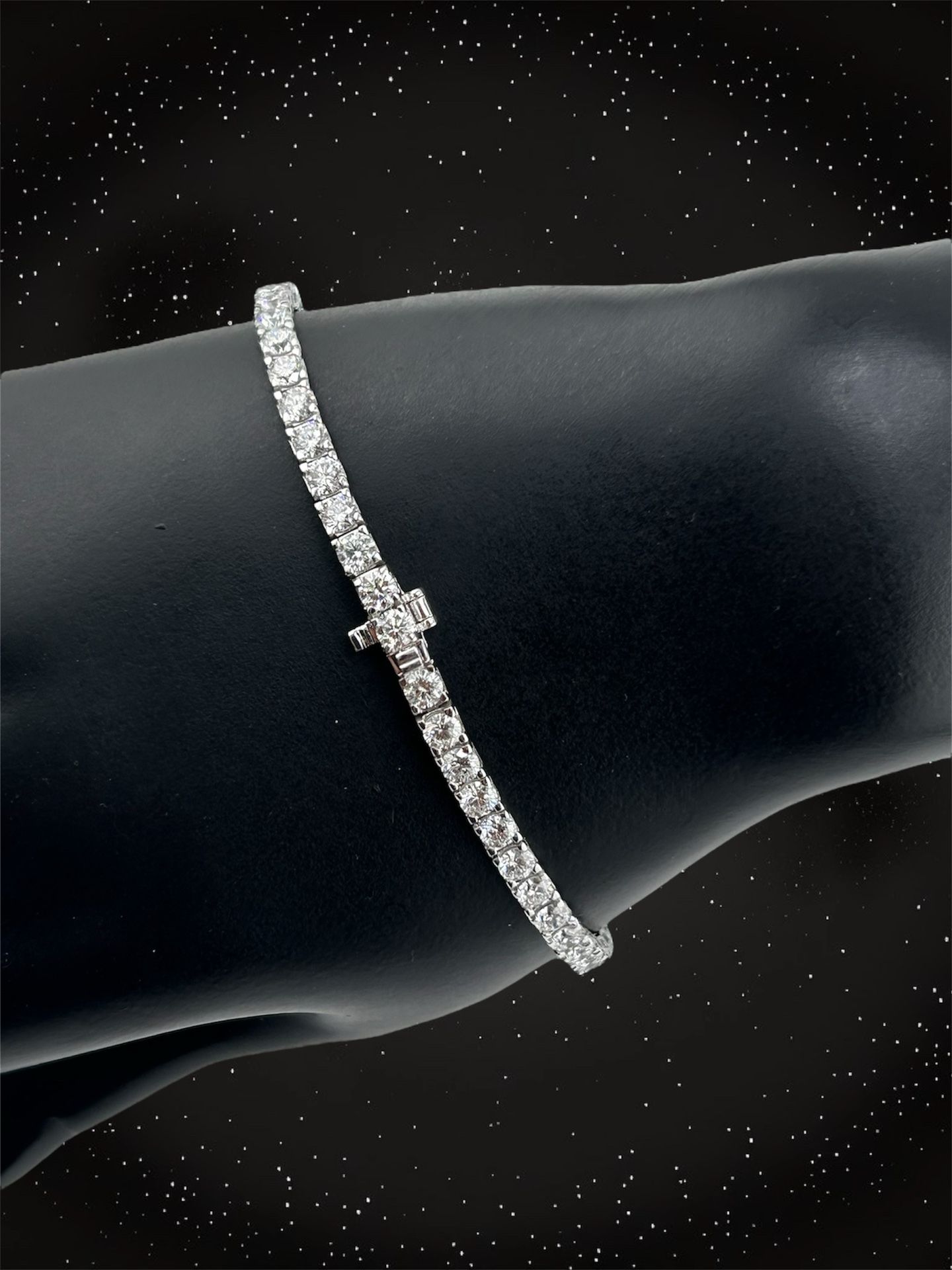 Tennis Bracelet In 14k White Gold