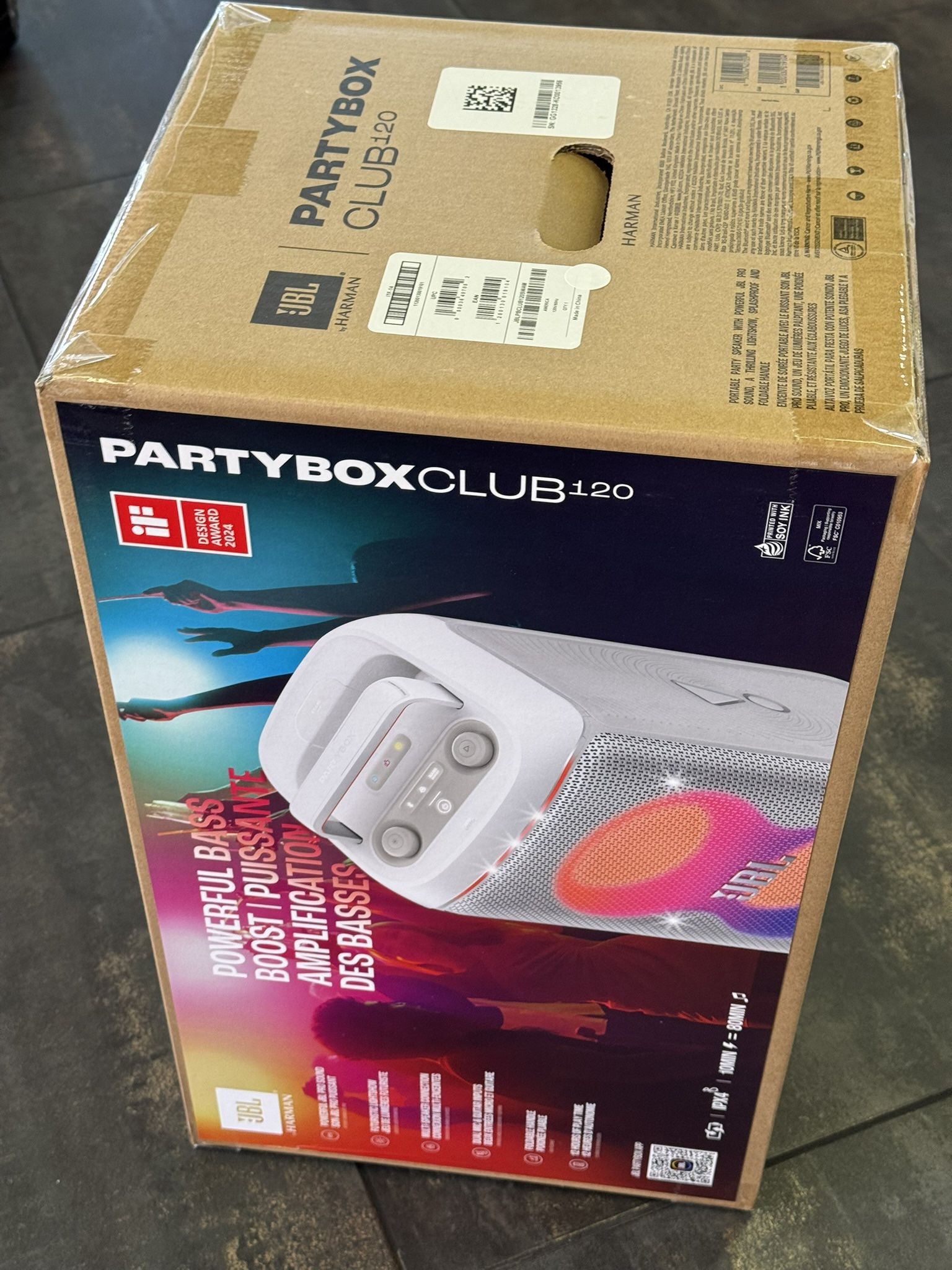 JBL Partybox 120 speaker Bluetooth bocinas parlante equipos de sonido música