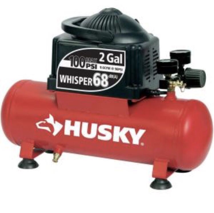 husky whisper 68 air compressor manual 2 gallon