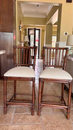Ethan Allen Barstools – Set of 2