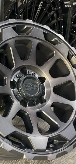 Black Rhino 17x8.5 5-127 Matte Gunmetal Brushed