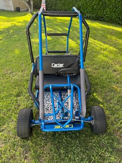 Carter Go-Kart Blue Steel Frame
