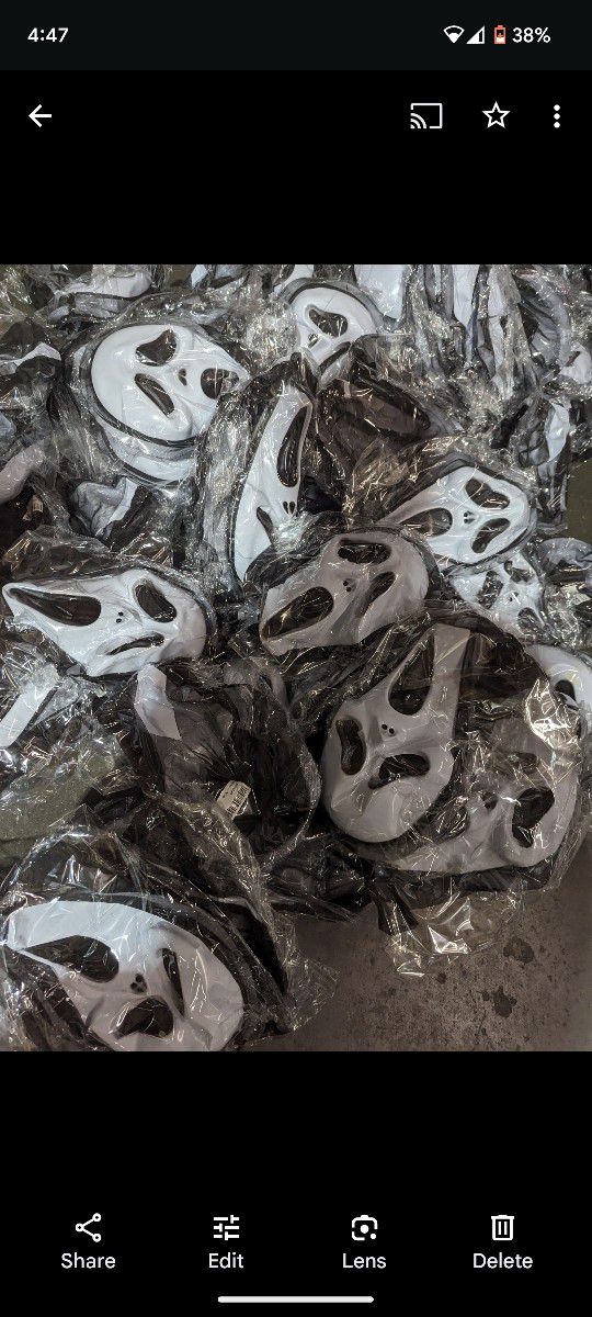 50 Pc Ghosts Face Mask