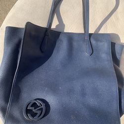 Authentic Blue Gucci Purse