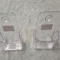 Leaflet Brochure Plastic Display Cases and (4) 8.5x11 Display Cases