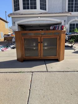 Wooden Entertainment Center