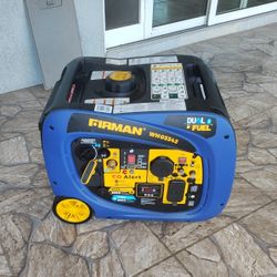 Firman Duel Fuel Generator 