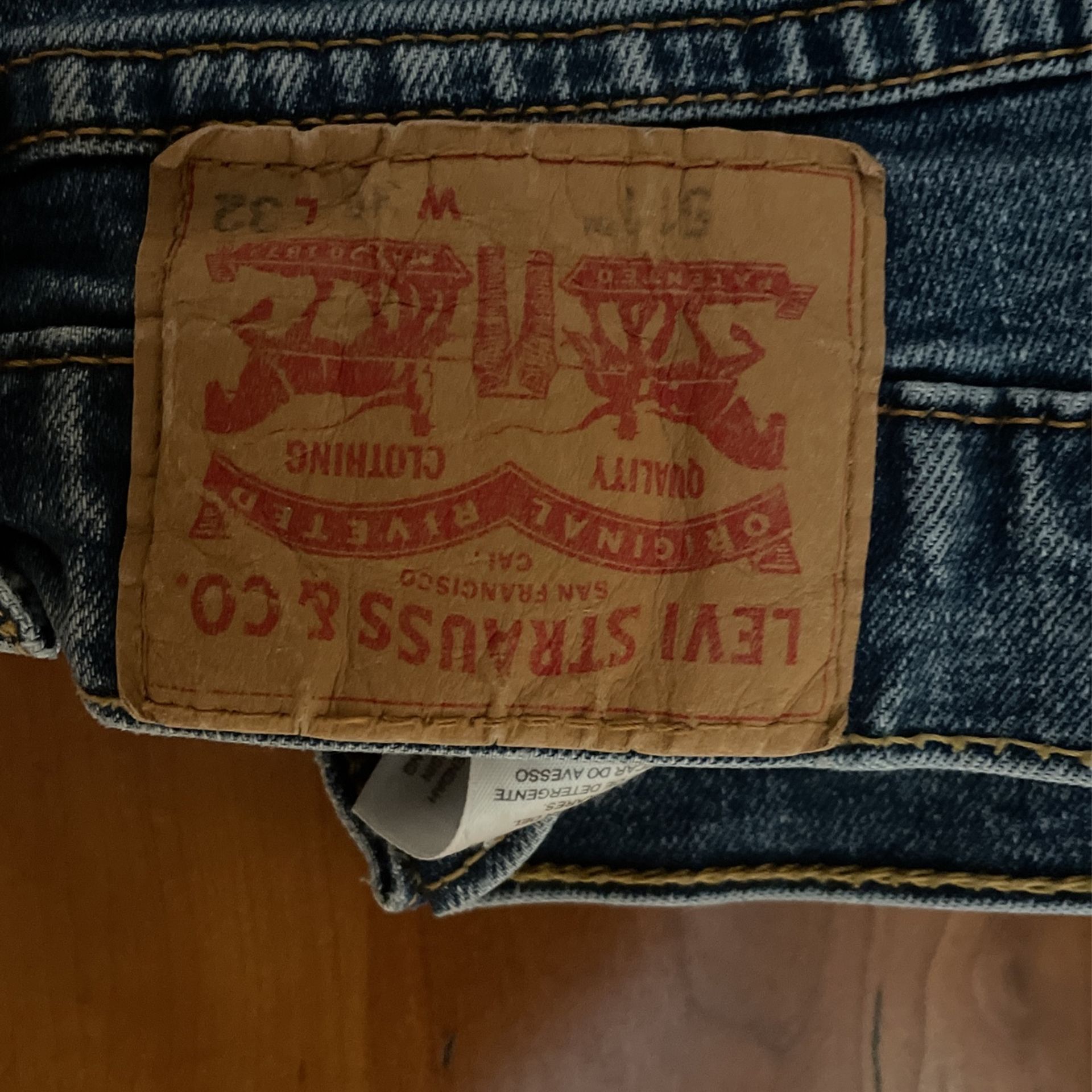 Men’s 511 Levi Jeans 36x32