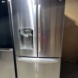 LG 3 Door Stainless Steel Refrigerador 